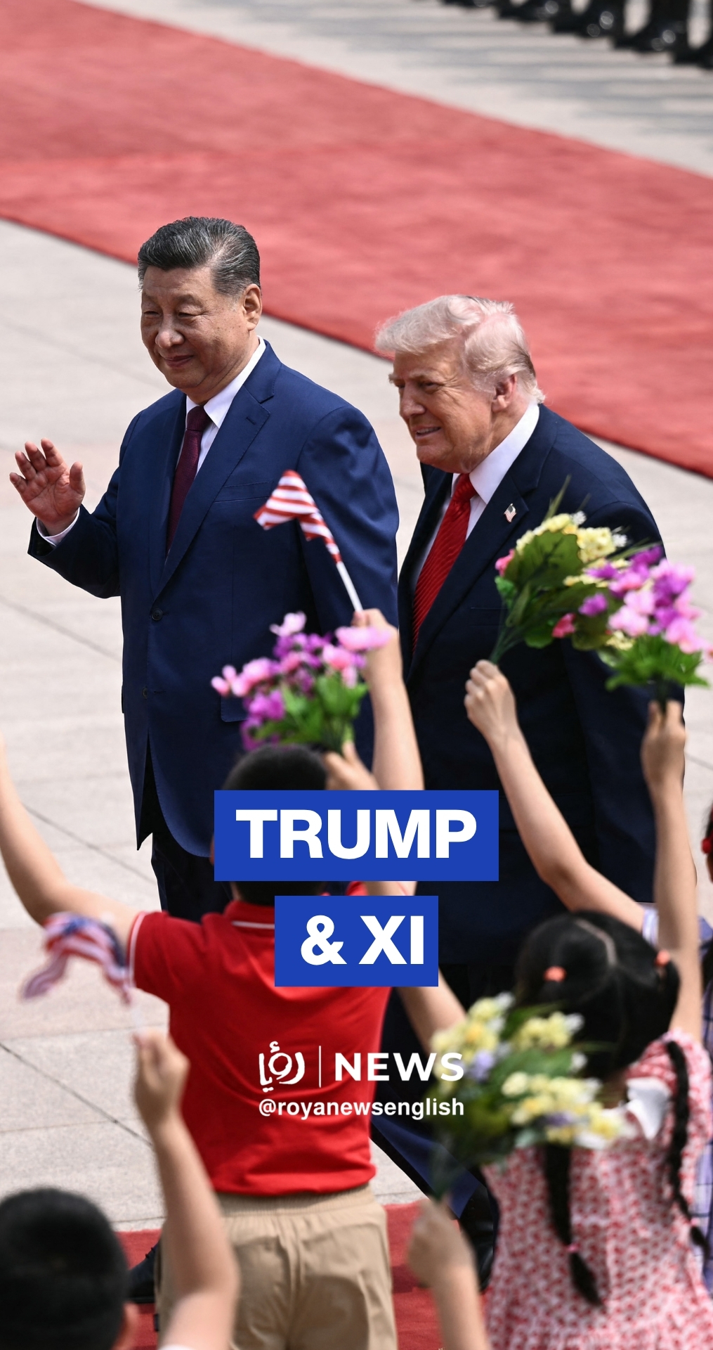 Trump and Xi meet in Beijing