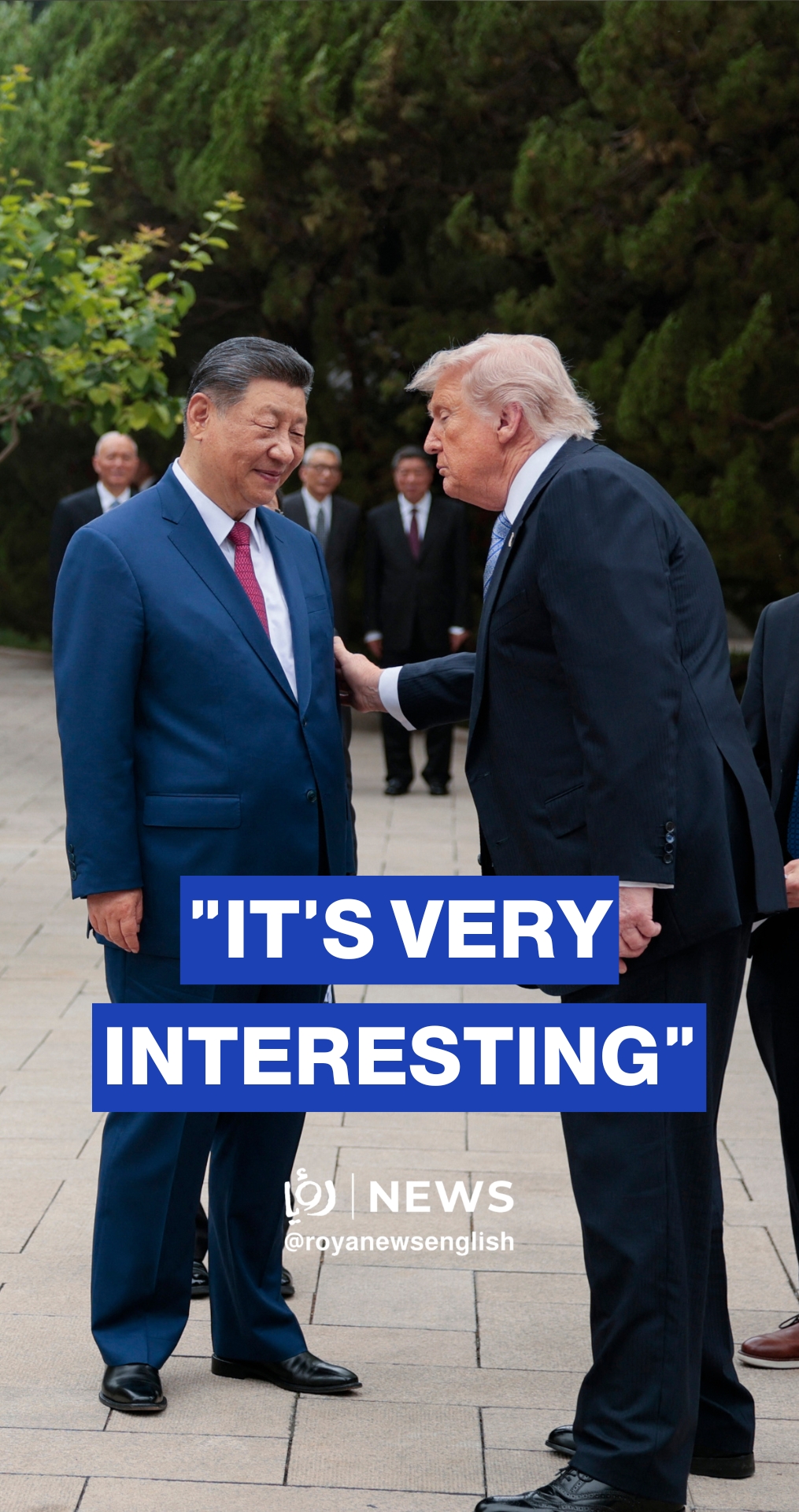 Trump says Xi 'feels strongly' Iran can't have nuclear weapon