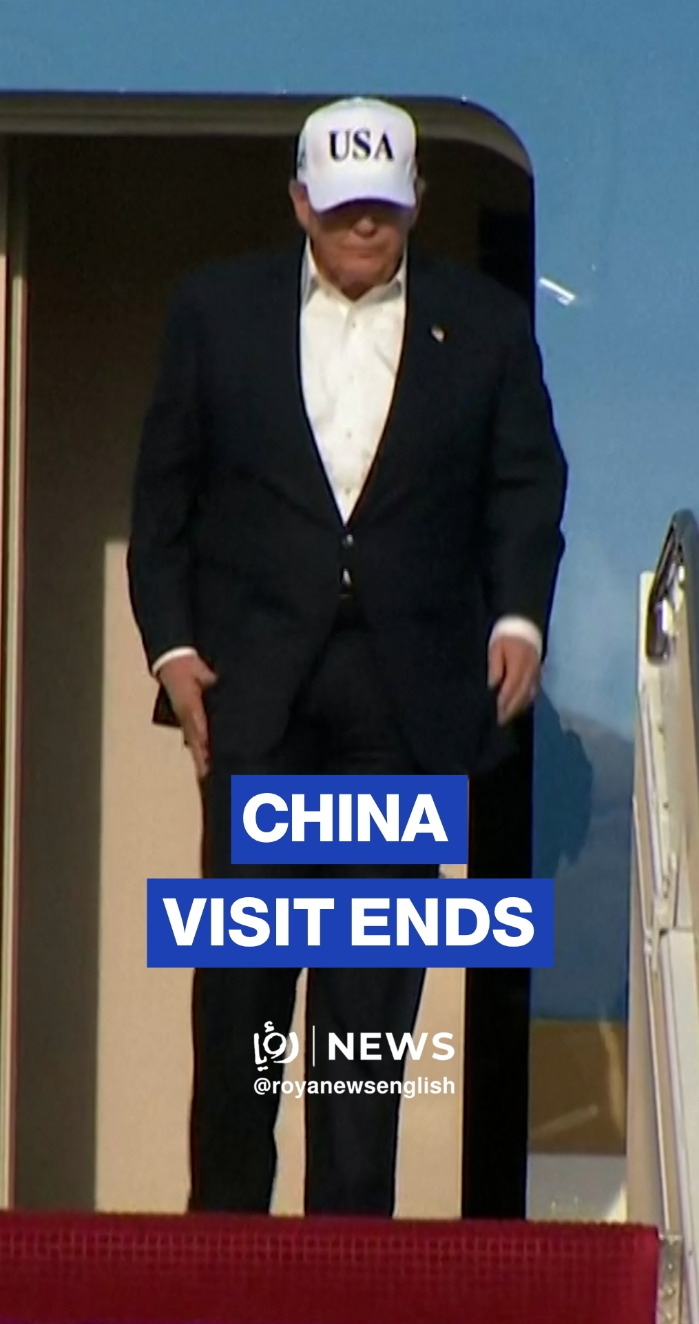 Trump returns to US after concluding state visit to China