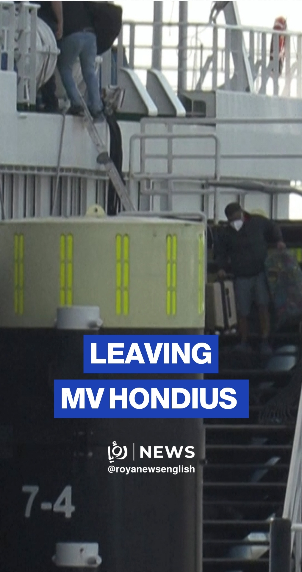 Crew members leave hantavirus-hit cruise ship MV Hondius