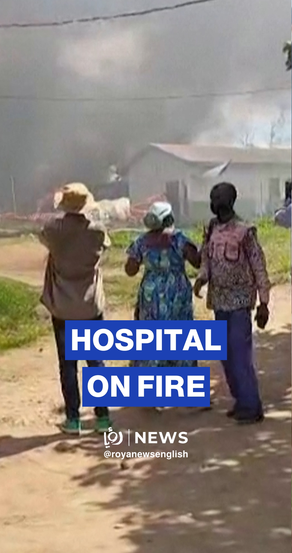Ebola hospital on fire as protesters demand access to bodies of deceased relatives