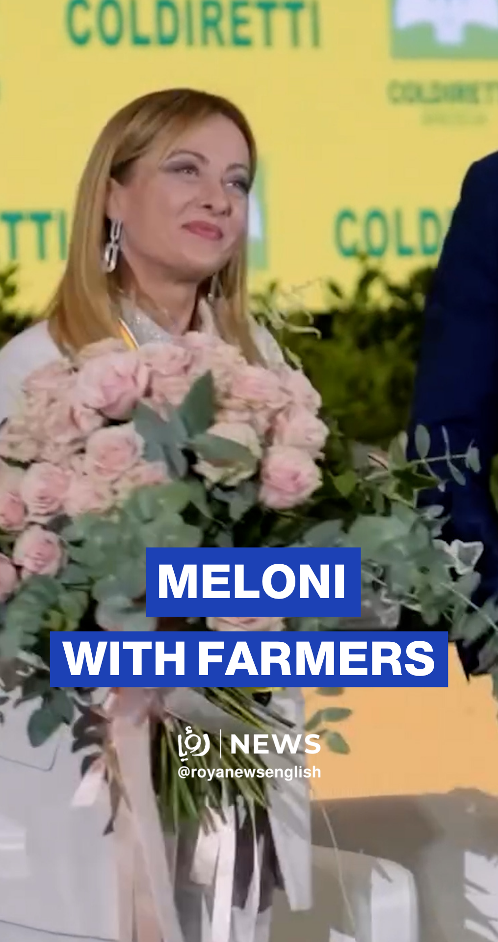 Meloni shares video from Italian farmers union event