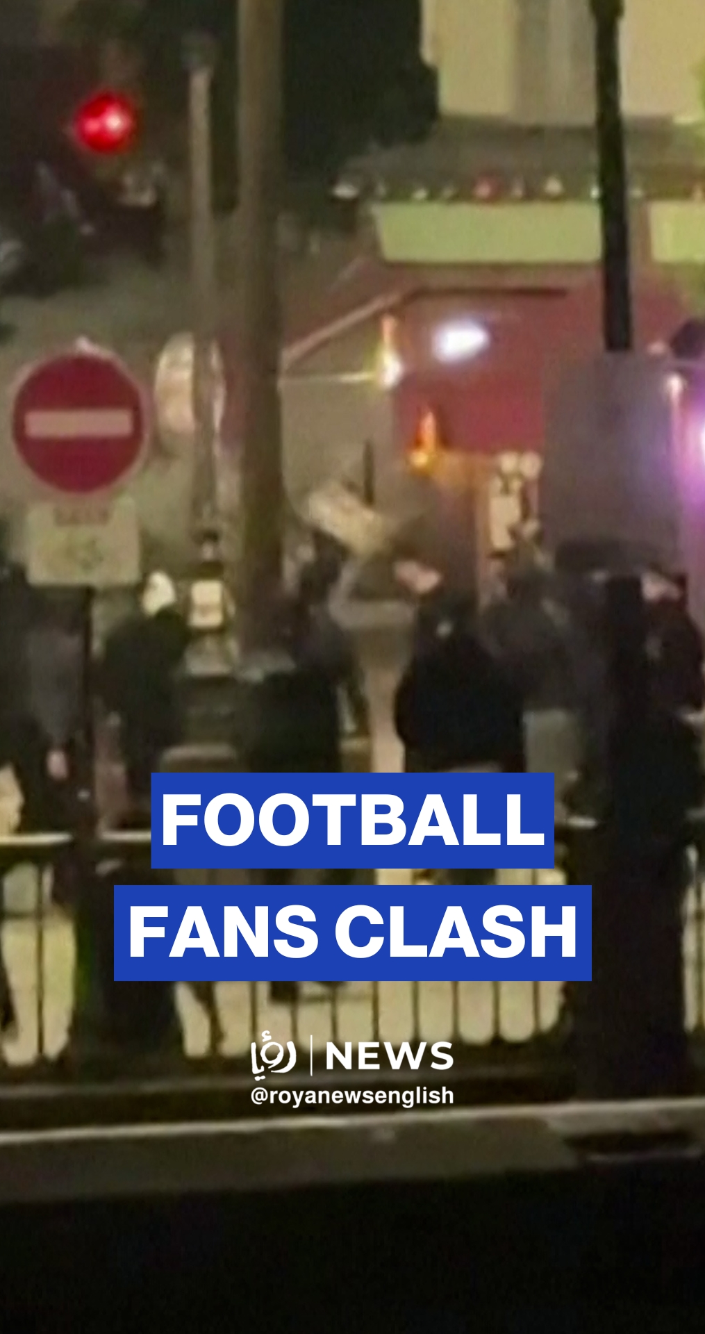 Violence breaks out in Paris in run-up to French Cup final