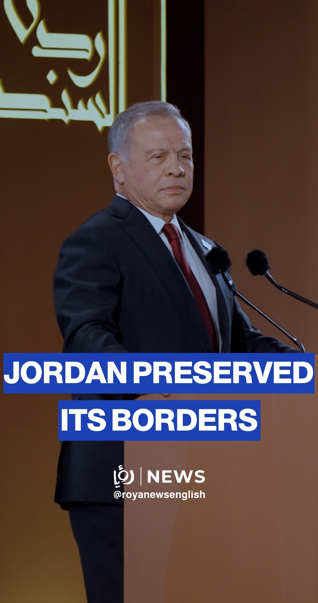 Our wager is on a resilient people": King Abdullah II's 80th Independence Day address