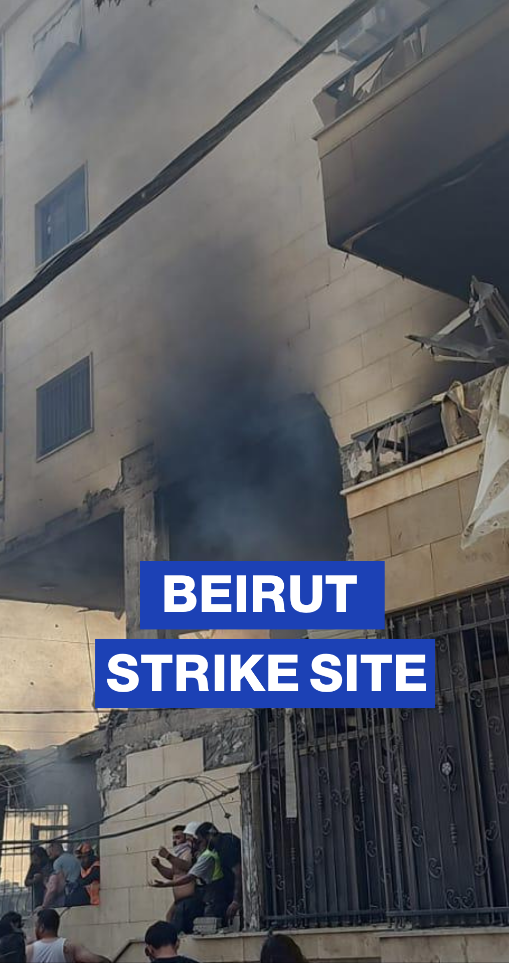‘Israeli’ Airstrike Hits Beirut Suburbs