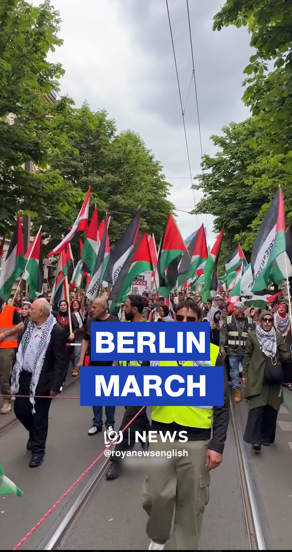 Thousands march in Berlin in support of Palestine and Lebanon