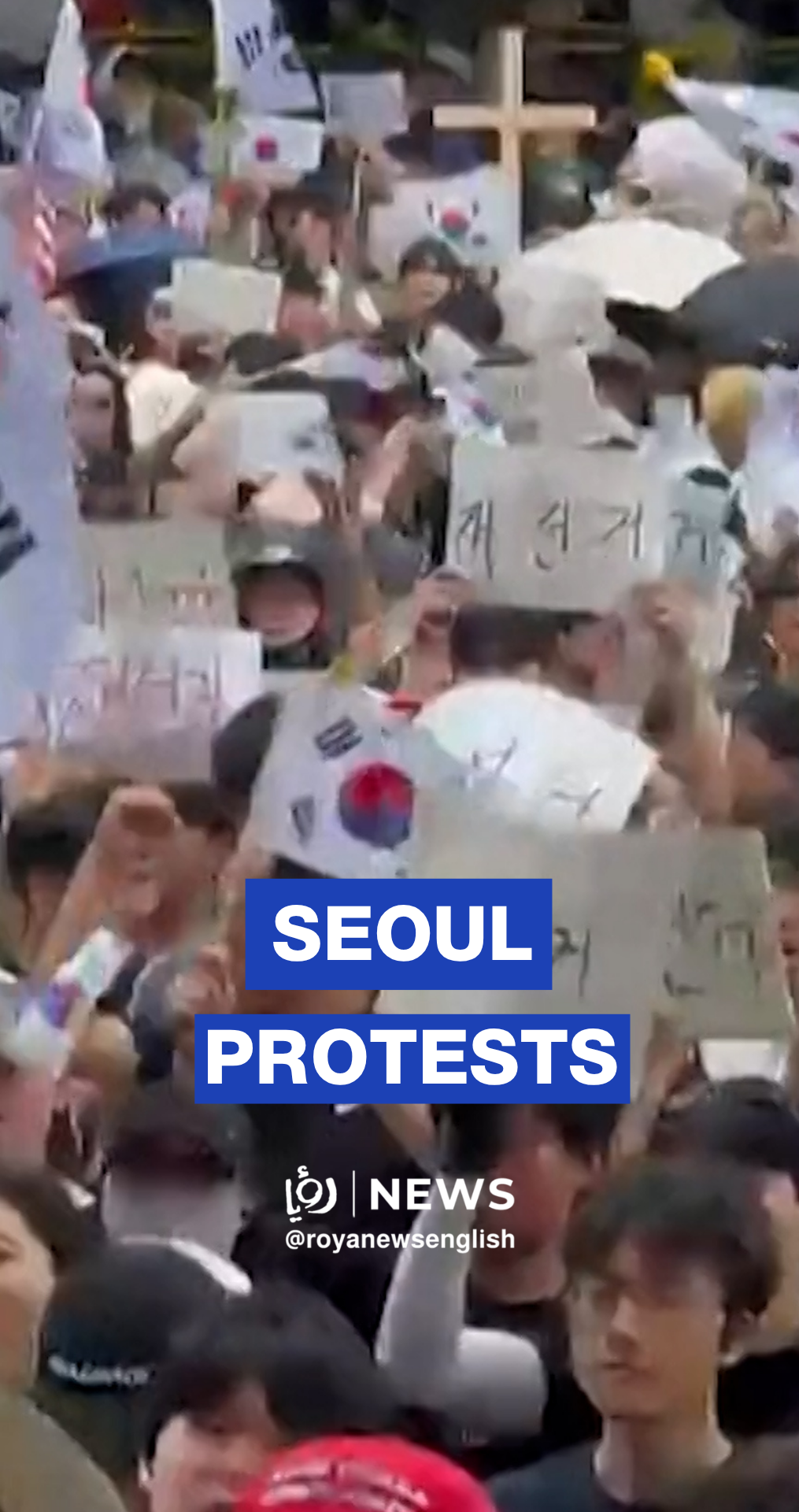 Protesters shut down streets in Seoul over election dispute