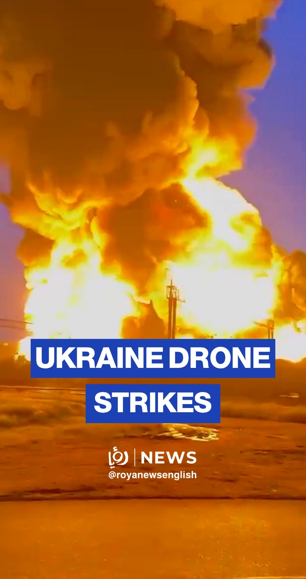 Ukraine drone hits Russian Baltic naval hubs and fuel depot
