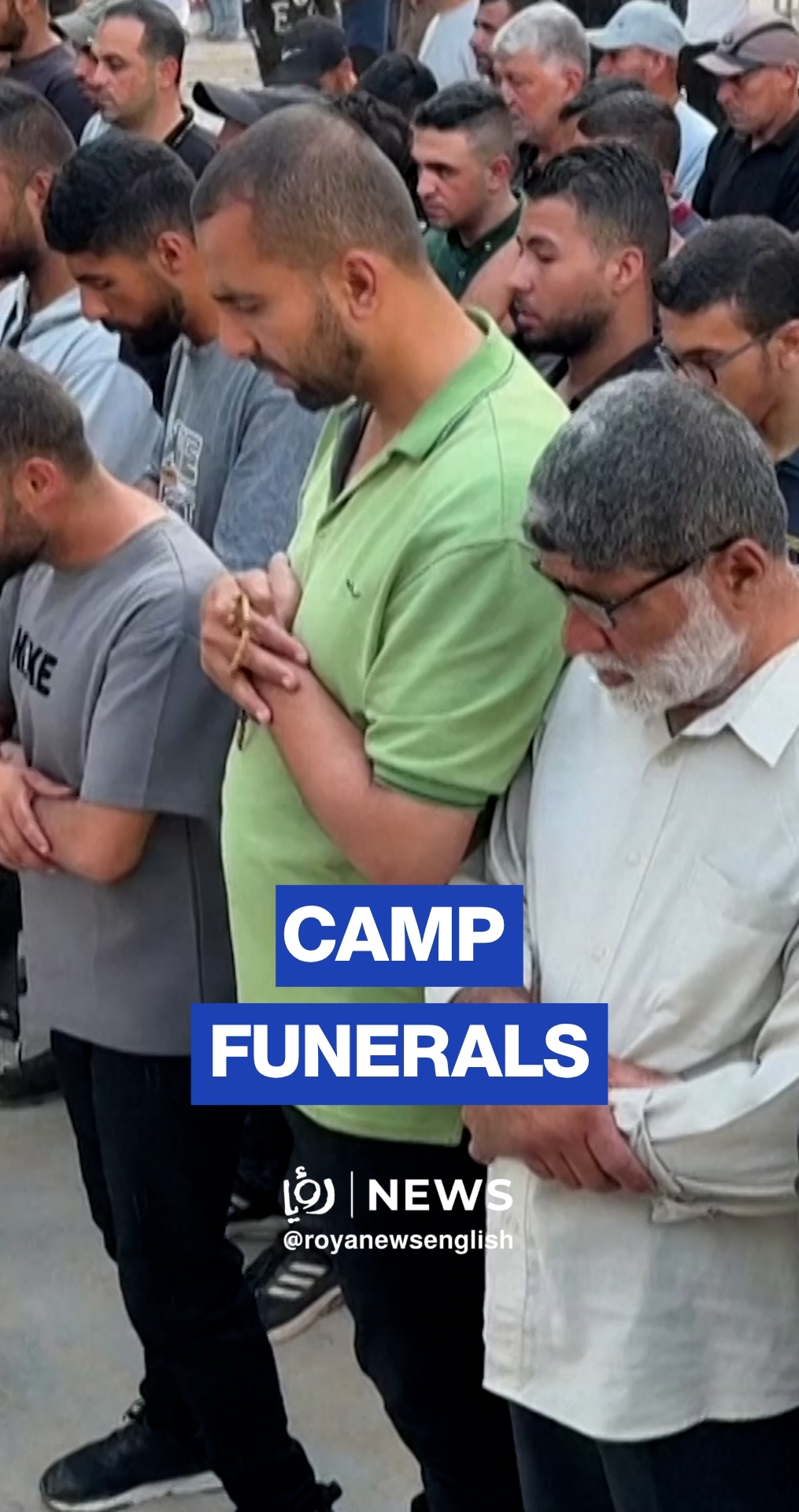 Funeral held after 'Israeli' strike on Jowazat Camp
