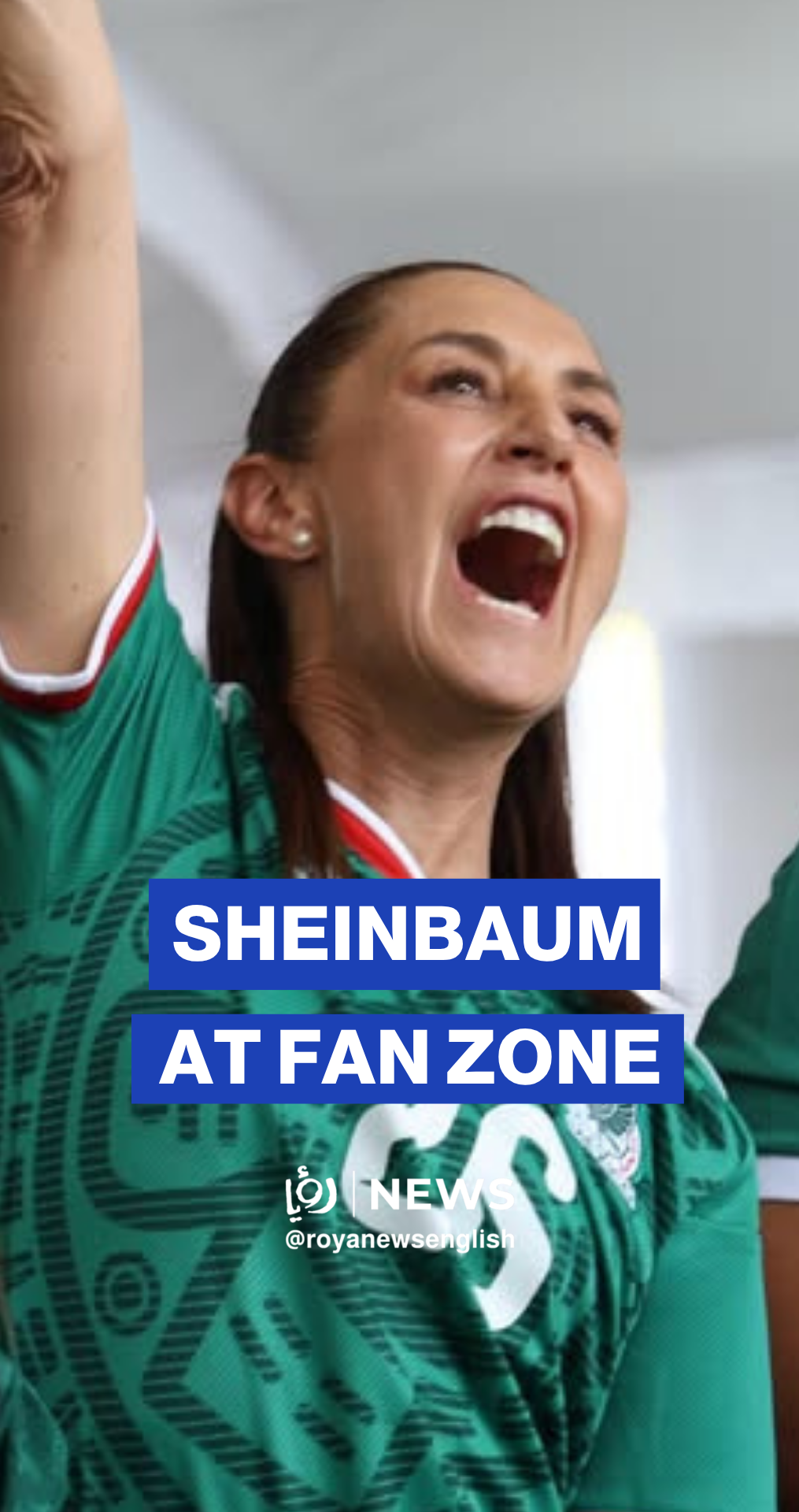 Mexican President kicks off World Cup fan zone celebrations