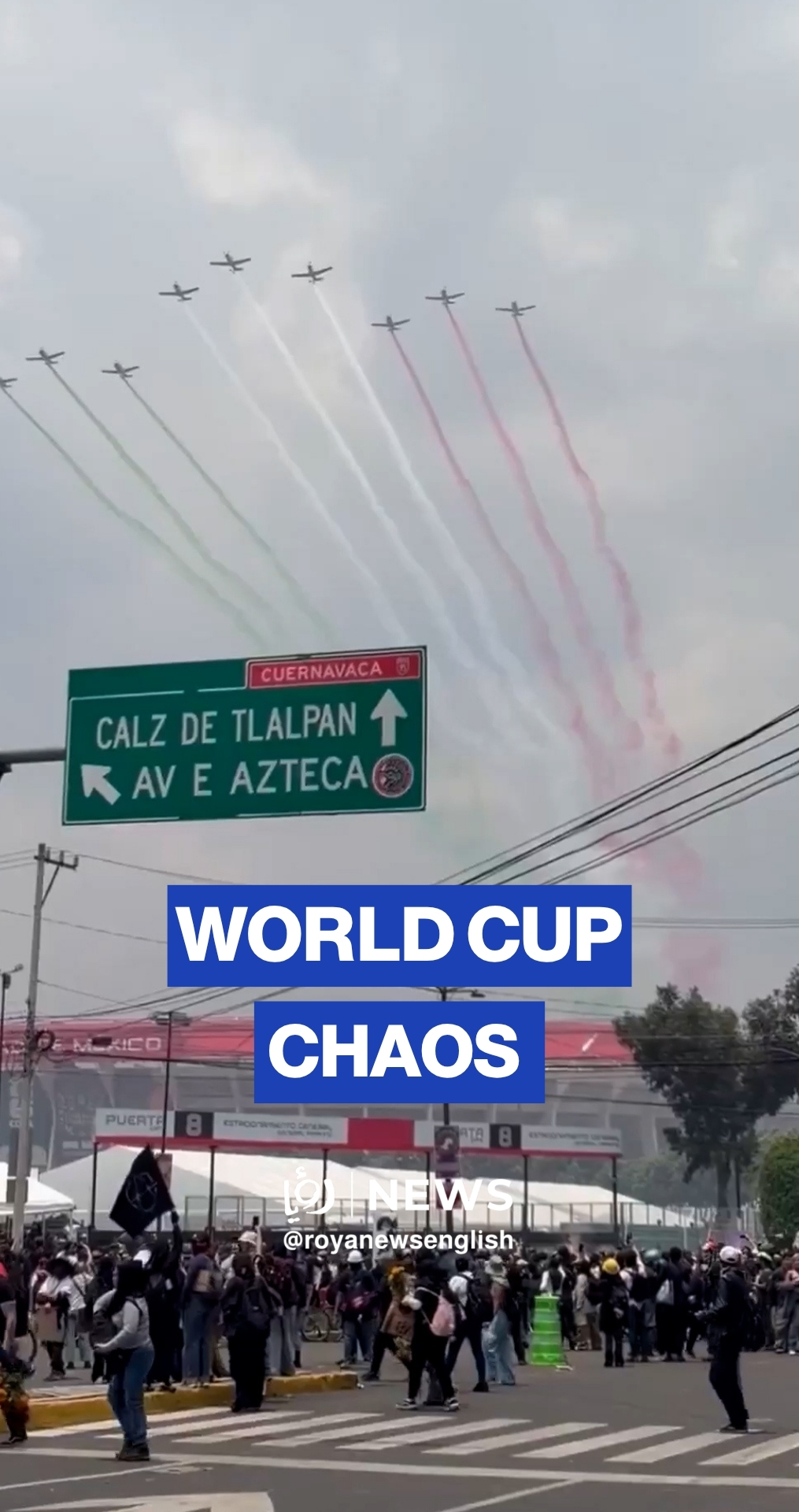 Anti-government protests erupt into chaos as World Cup opener kicks off
