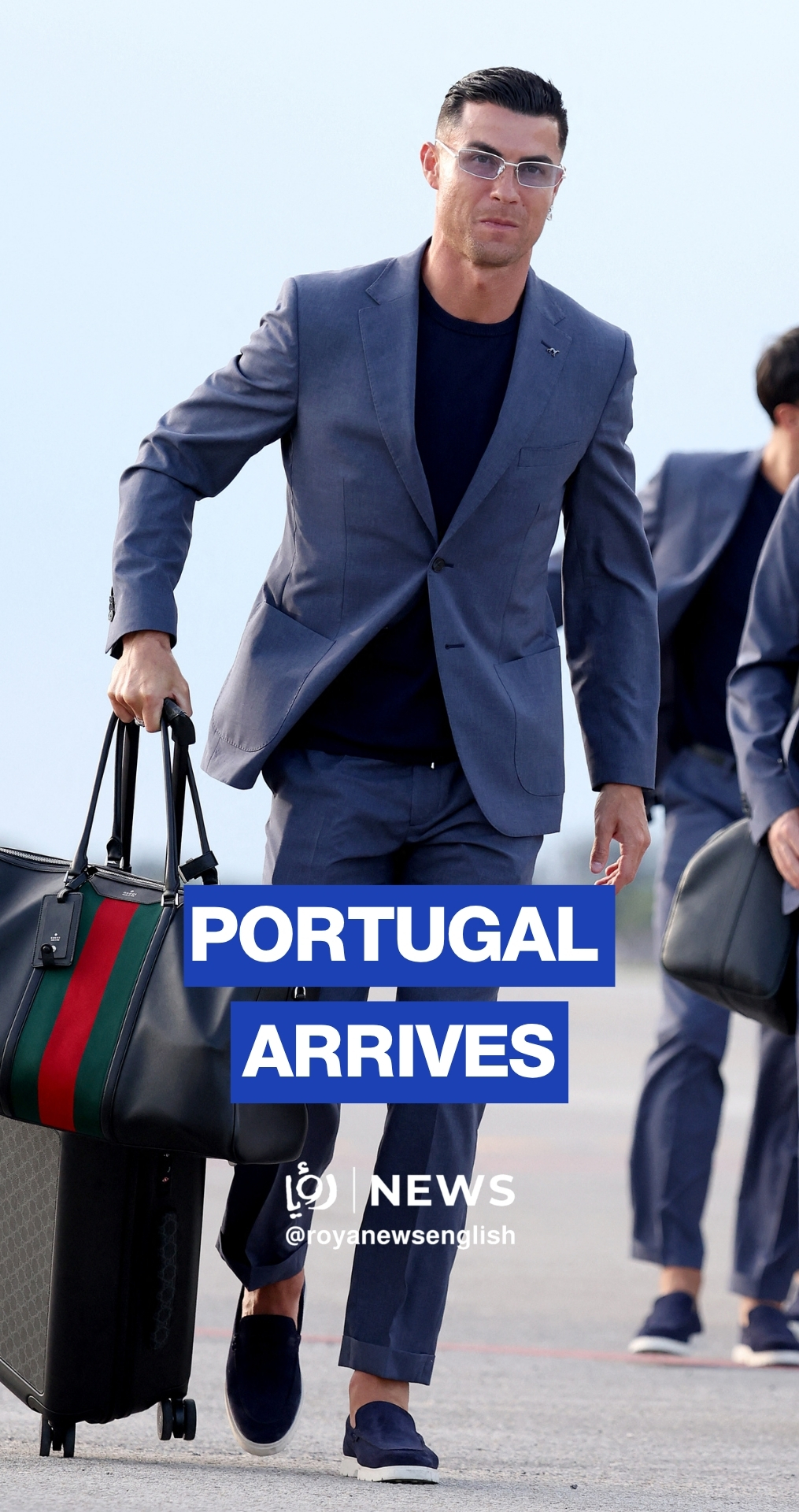 Portugal squad led by Ronaldo arrives in US for World Cup