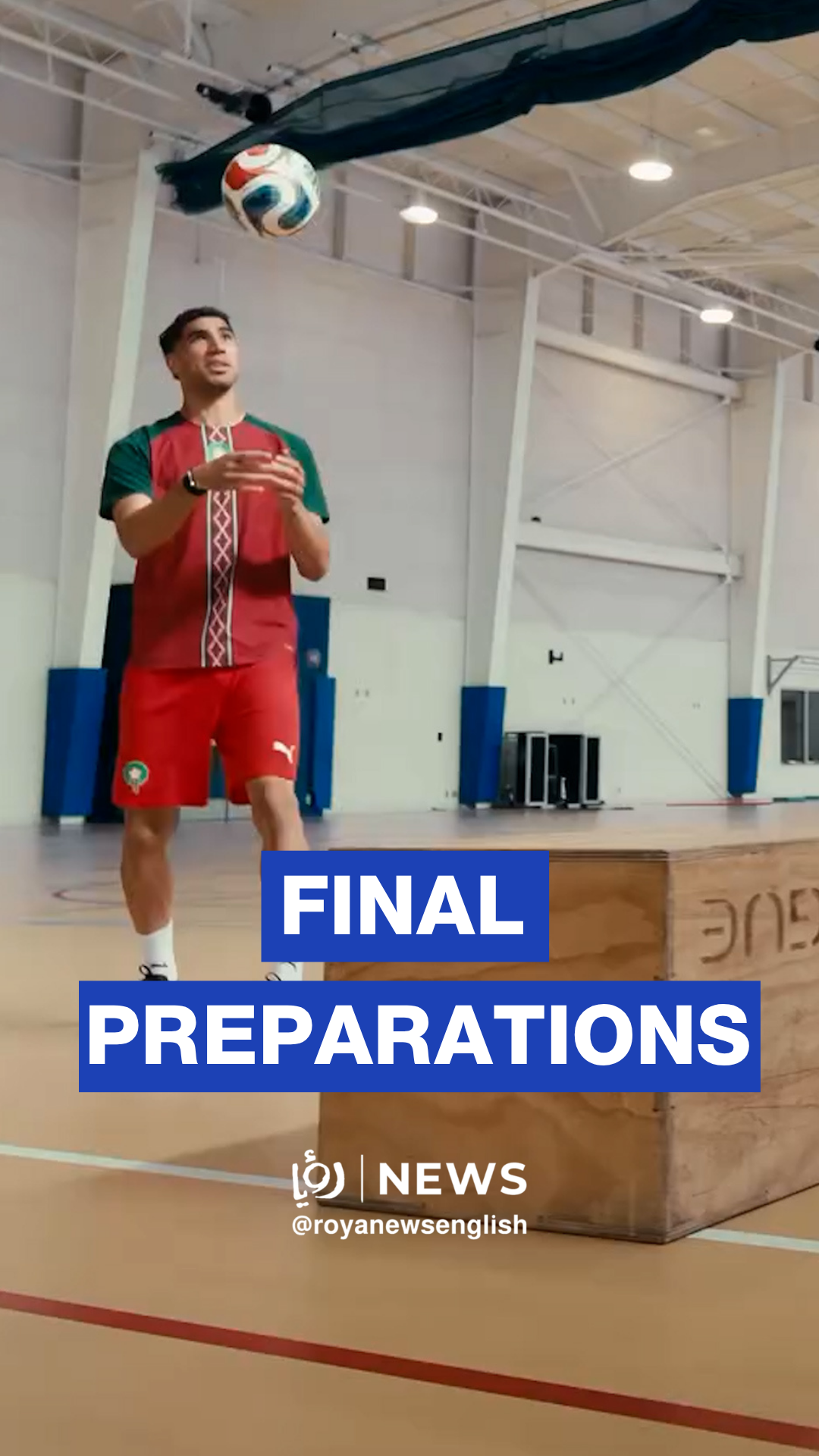 Morocco put finishing touches on preparations for Brazil clash