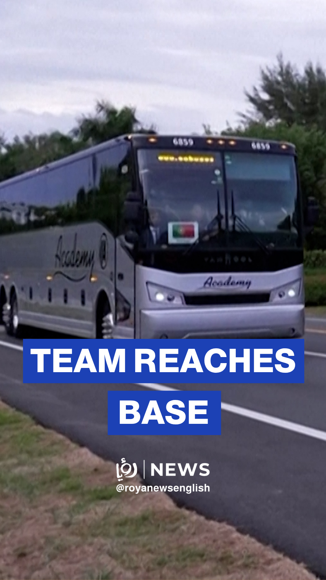 Portugal team arrives at World Cup base in United States