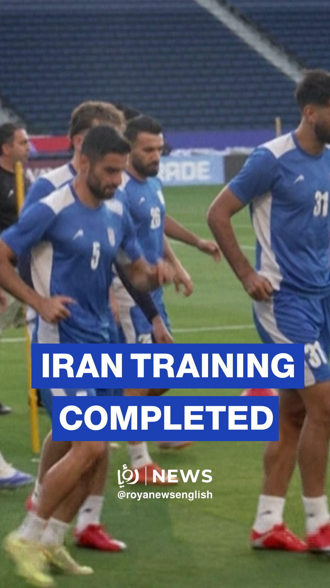 Iran team trains in California, USA