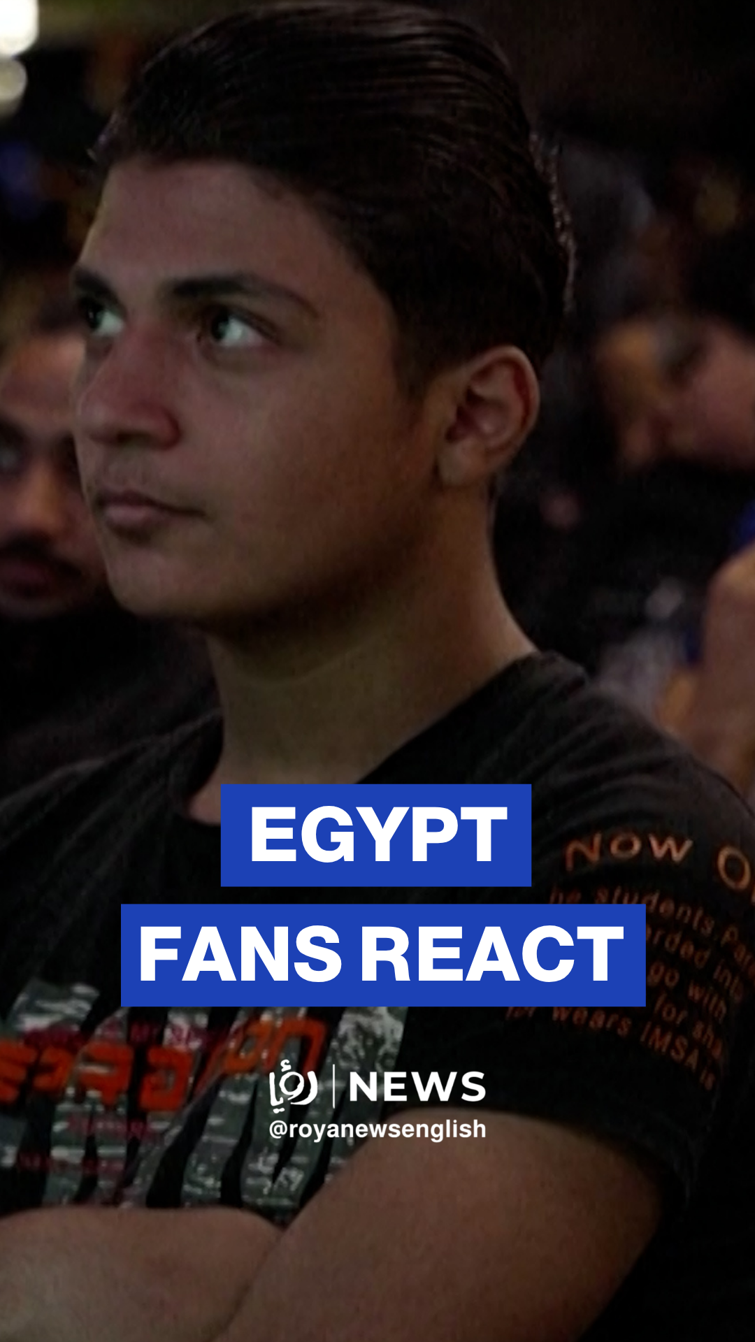 Egypt fans react after draw against Belgium at World Cup