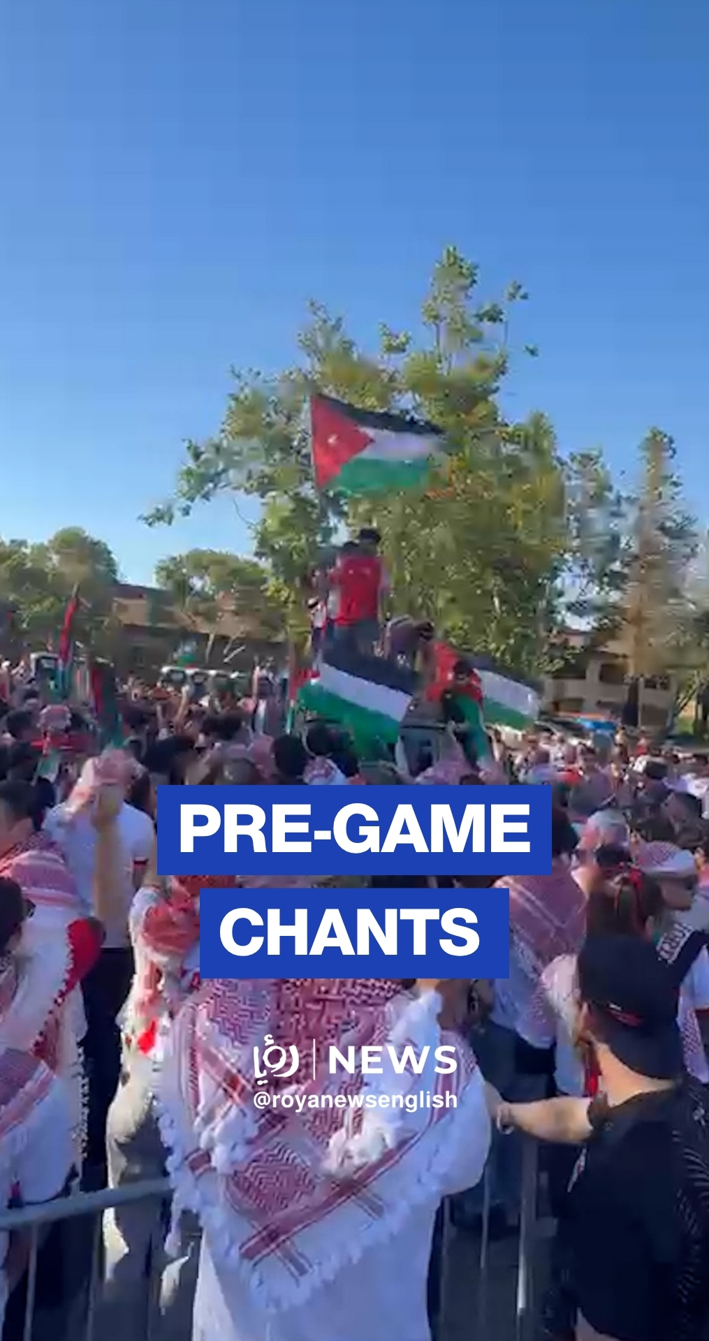 Jordan fans their energy to California ahead of first World Cup match