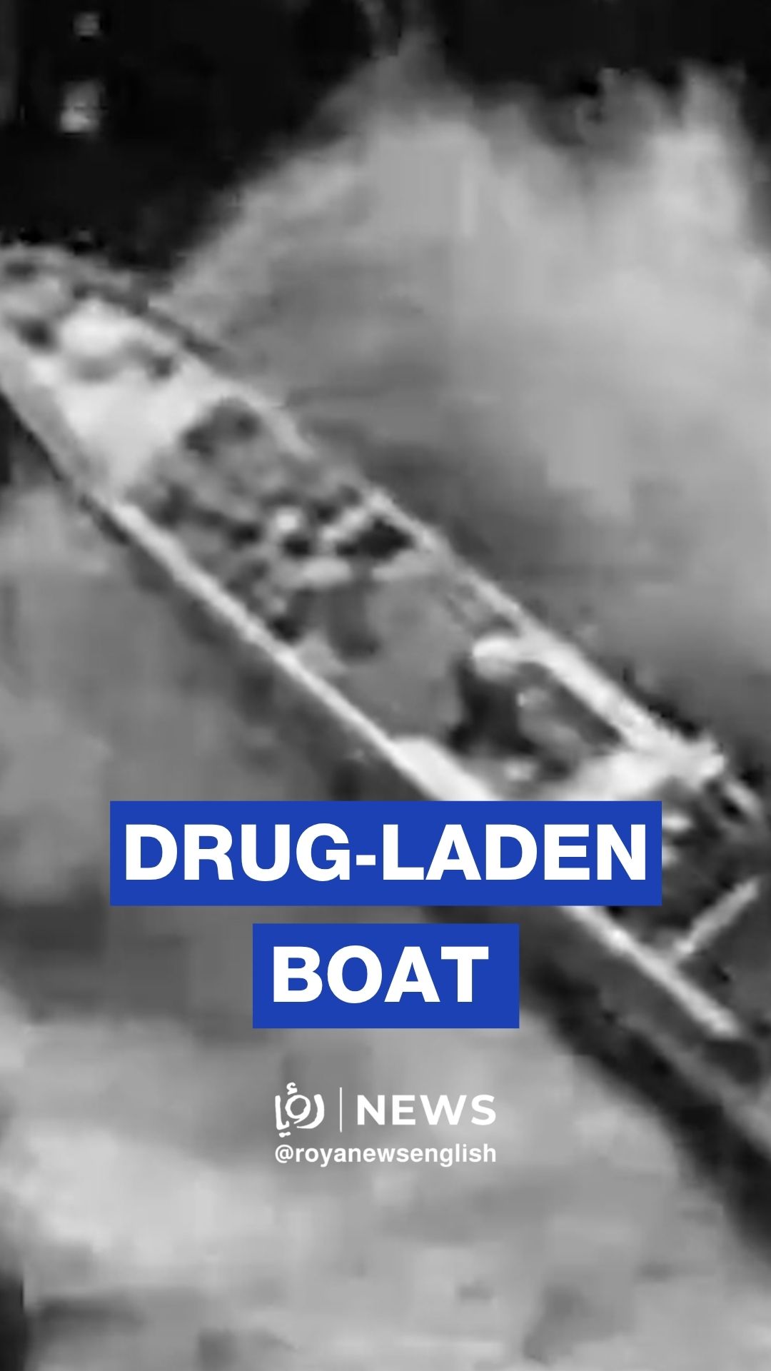 US military footage of strike on alleged drug-trafficking boat