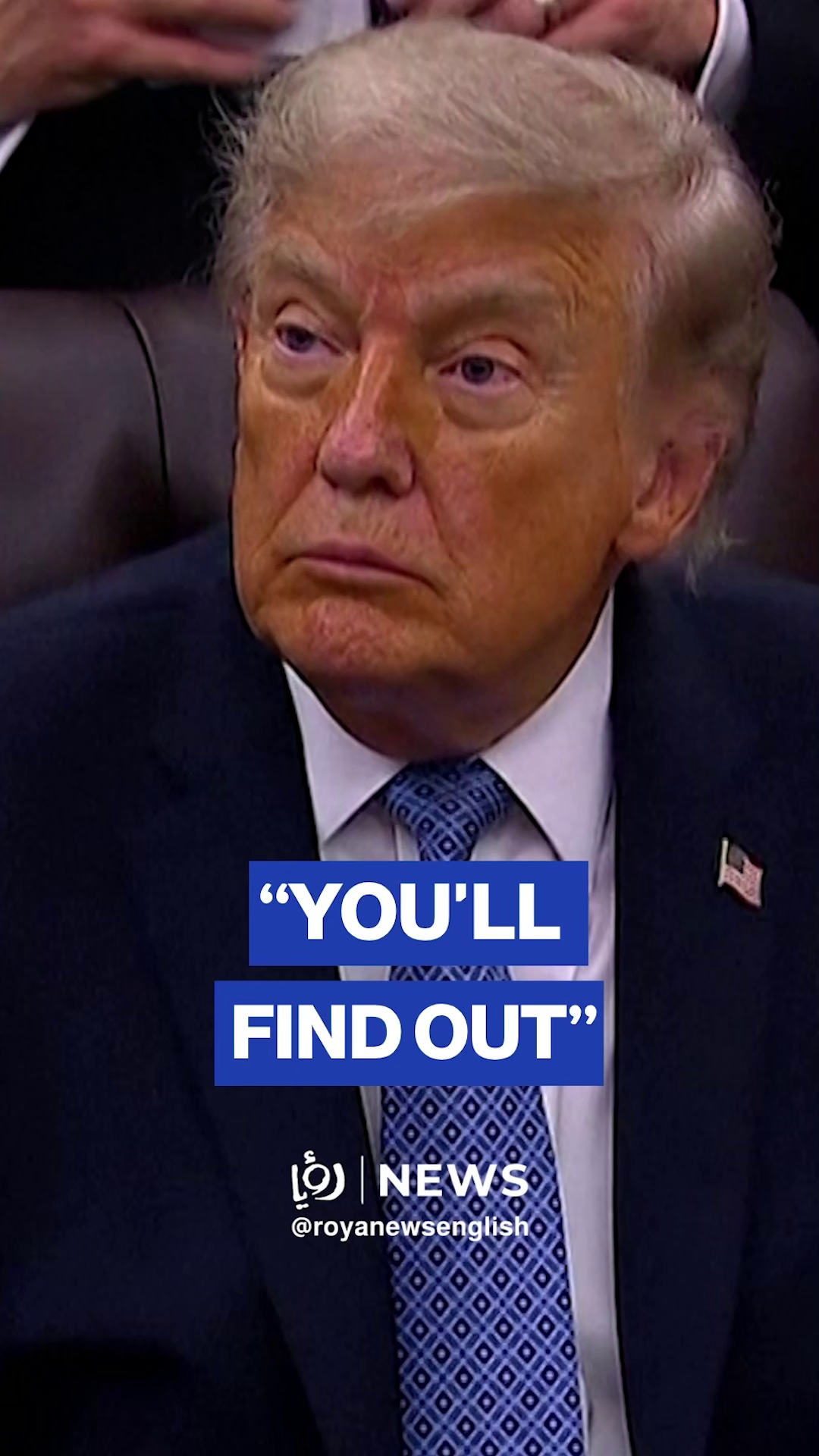 Trump says he doesn’t “like Iran taking a shot”