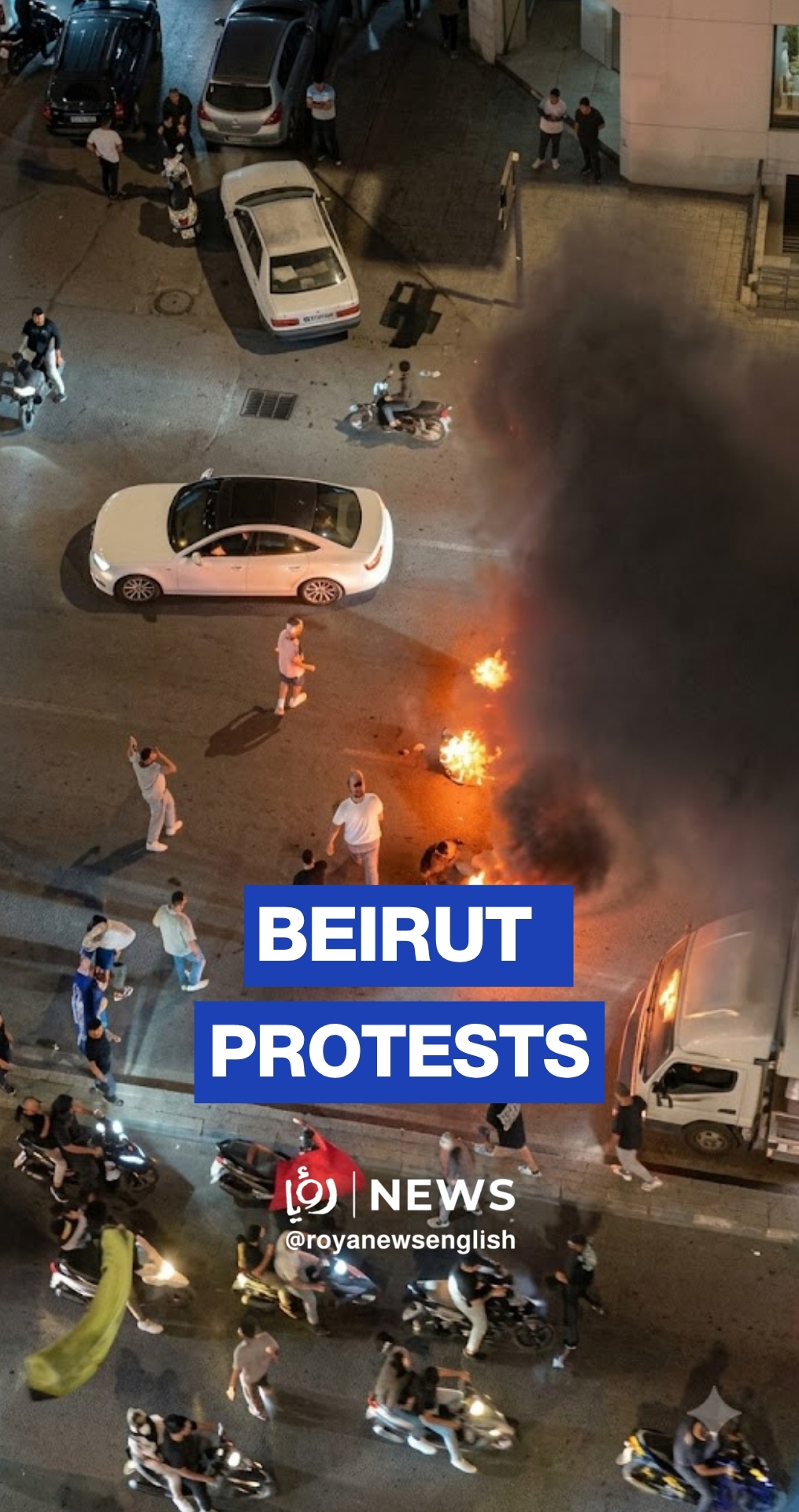 Protests block Beirut Airport road in anger over Lebanon-‘Israel’ deal