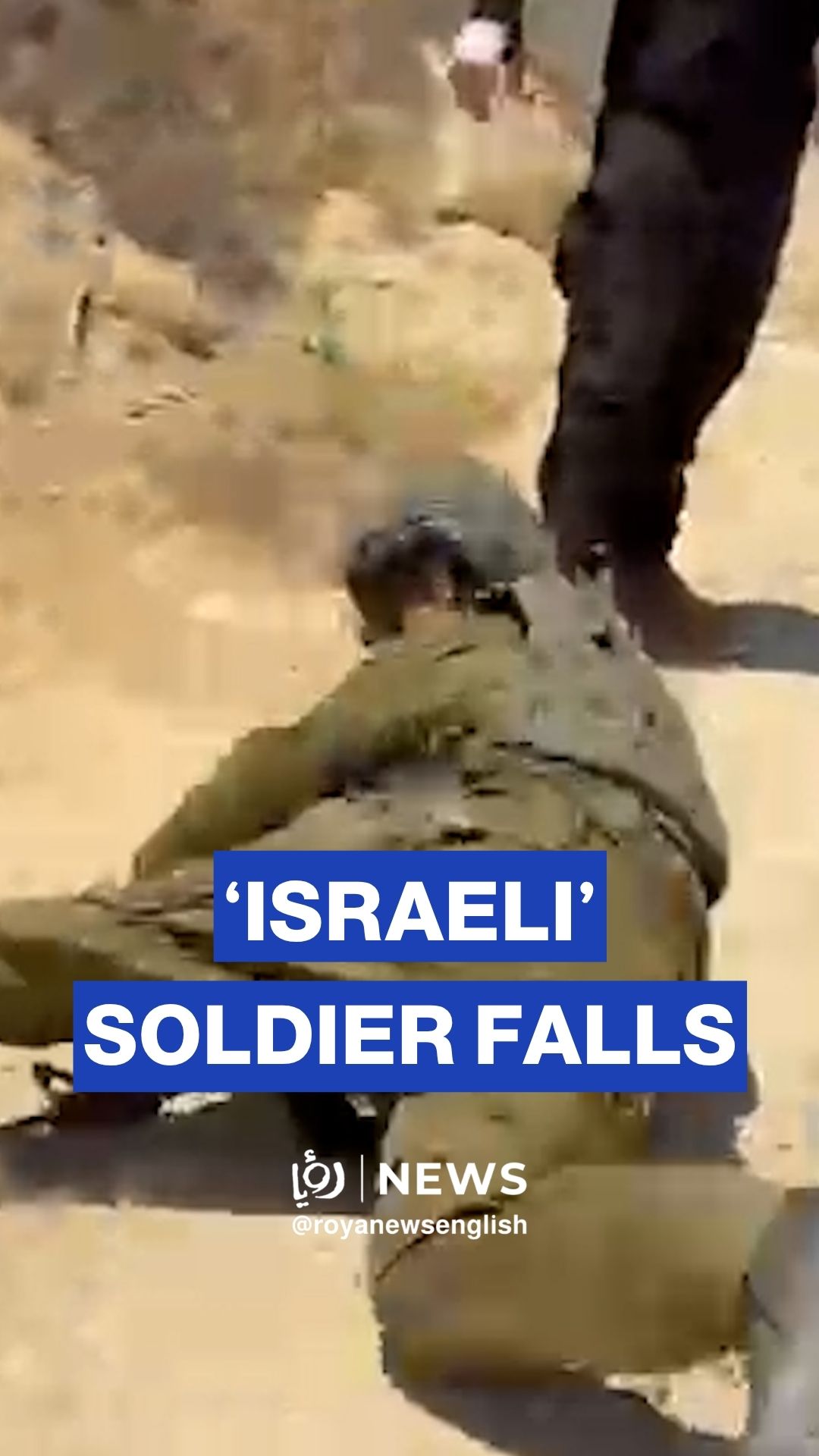 'Israeli’ soldier falls while stopping settler incursion in Nablus