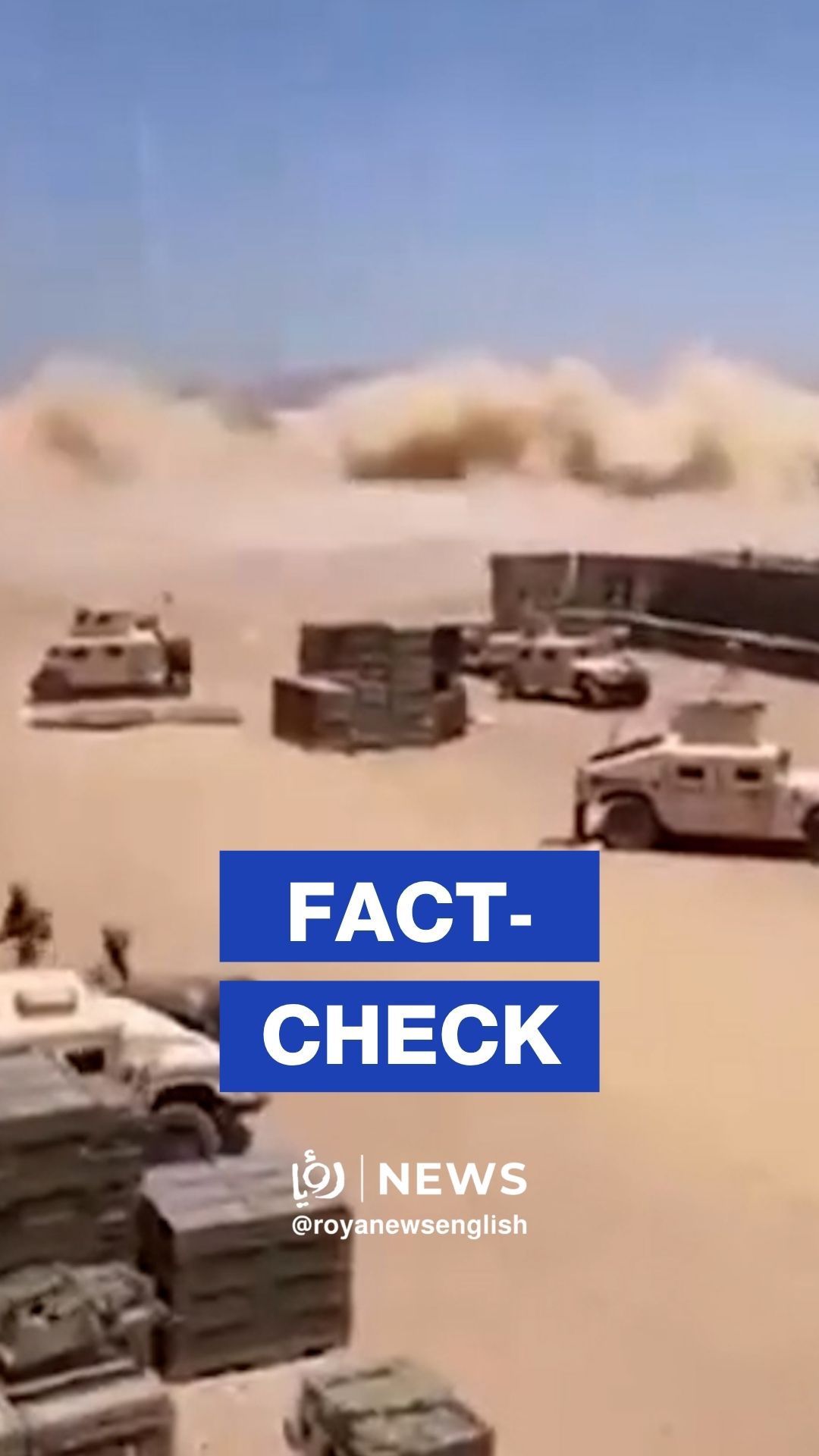 AI video falsely shows Iran strike on Kuwait base