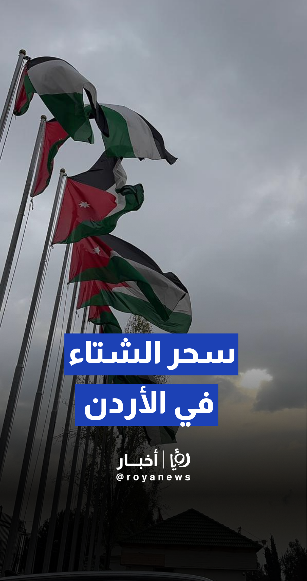 سحر الشتاء في الأردن أجواء شتوية بامتياز وأمطار الخير تعم العاصمة