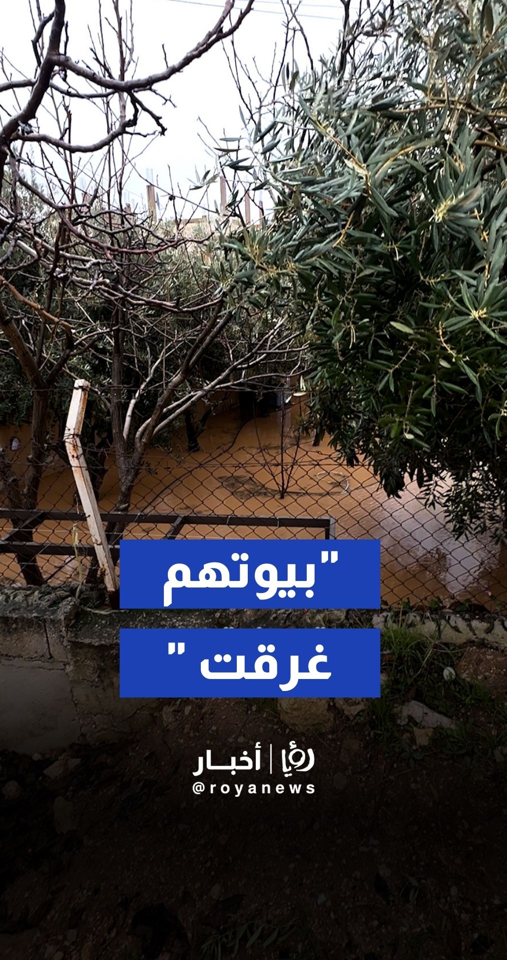 السيول تجرف الإسفلت وتتسبب بانهيارات أرضية في ضاحية الأمير علي