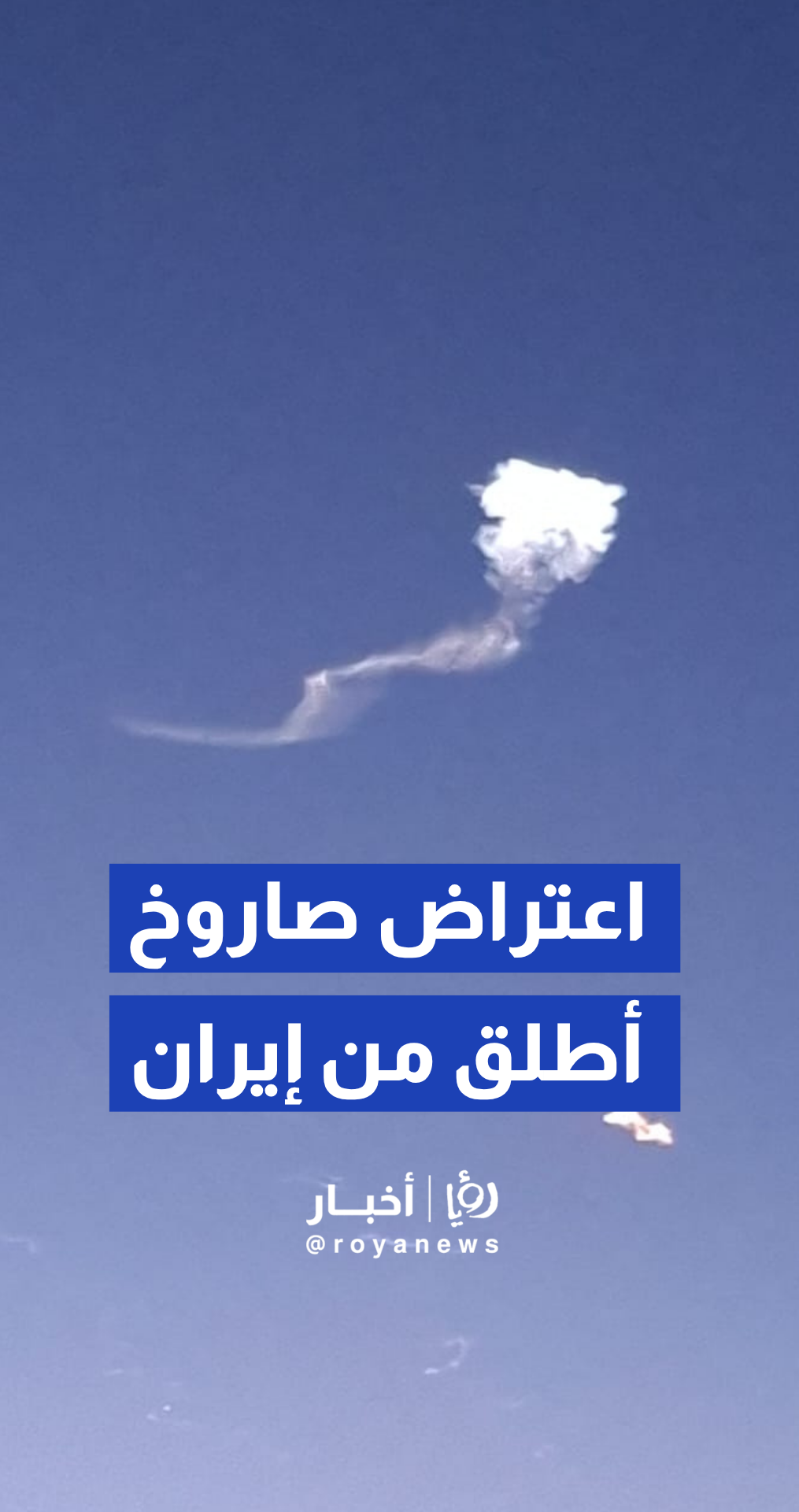 أنظمة الدفاع الجوي الأردنية اعترضت صواريخ أطلقت من إيران باتجاه منطقة الأزرق