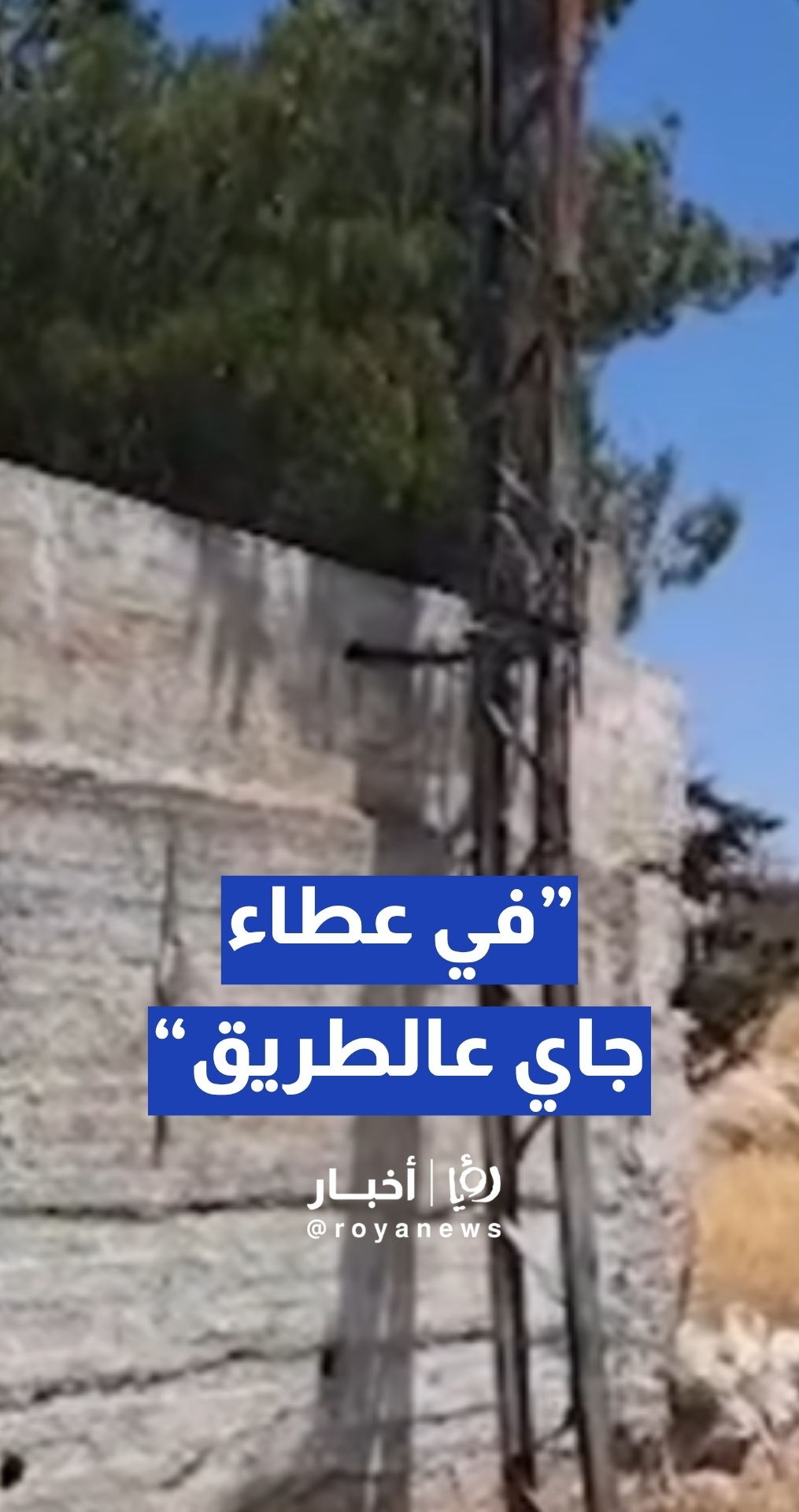 مواطن يشكو من سور آيل للسقوط في أم البساتين.. والبلدية ترد: "في عطاء جاي عالطريق"