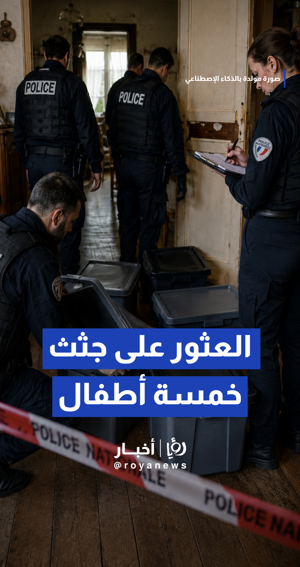 خلاف عائلي يكشف الفاجعة.. كيف عثر على جثث 5 أطفال داخل منزل في فرنسا؟